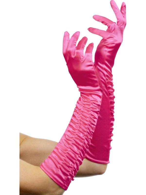 Serena zoogdier Adviseur Fuchsia Roze Lange Handschoenen snel thuis bezorgd!