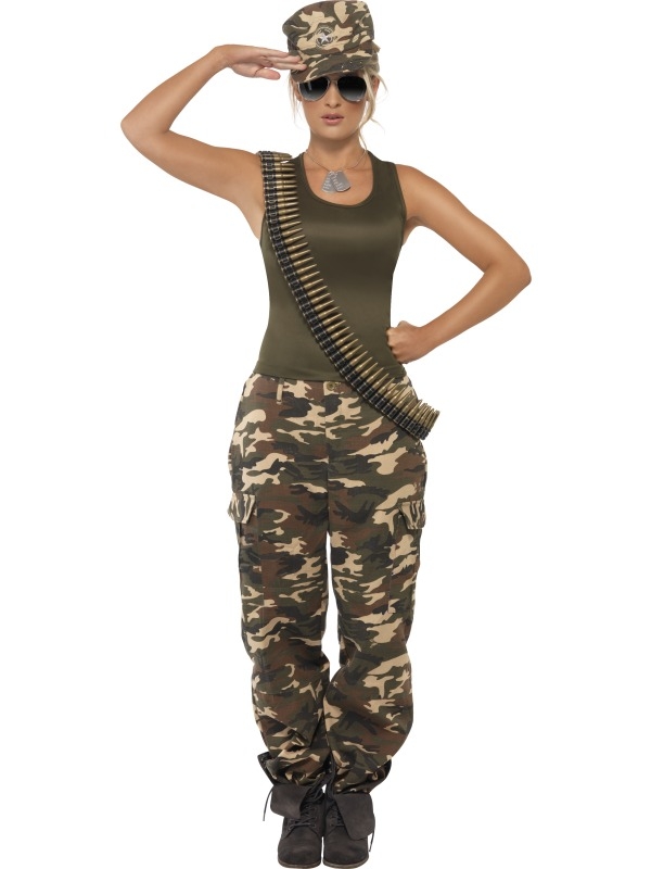 grafiek Papa dosis Khaki Camo Camouflage Leger Army Kostuum snel thuis bezorgd!