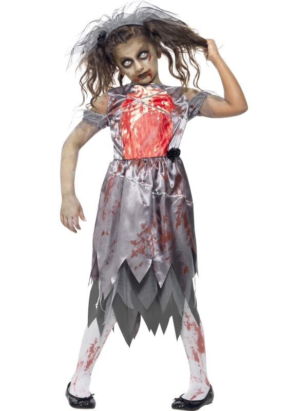 Hymne bagageruimte Document Zombie Bride Halloween Kostuum snel thuis bezorgd!