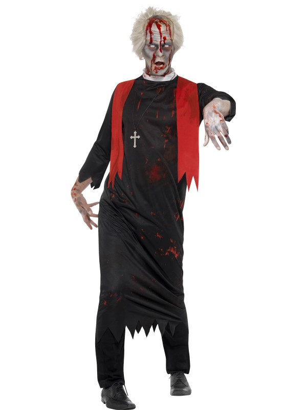 Zombie Hoge Priester Halloween Kostuum