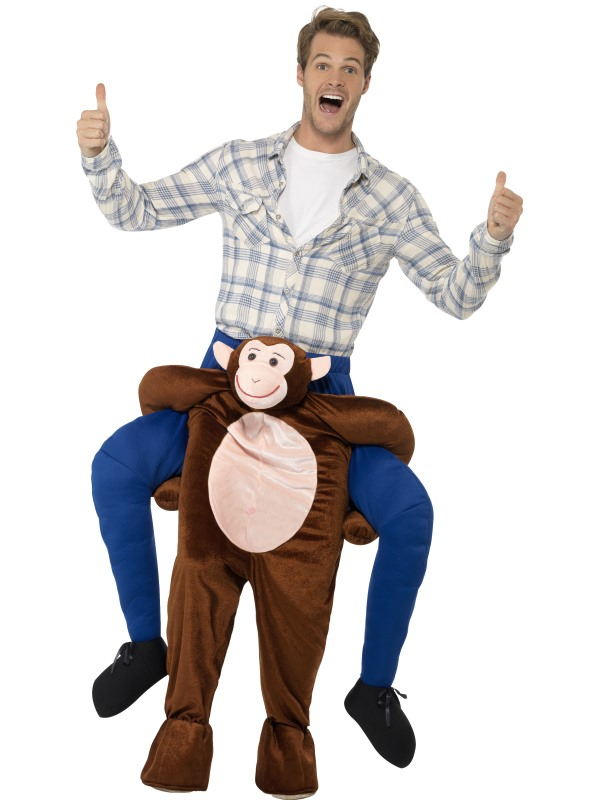 Piggyback Monkey Kostuum
