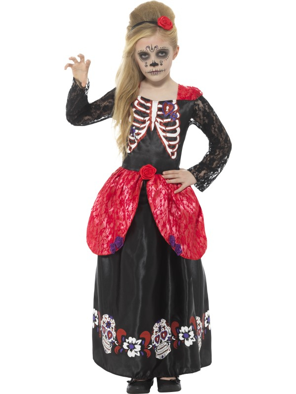 Deluxe Day of the Dead Girl Kostuum