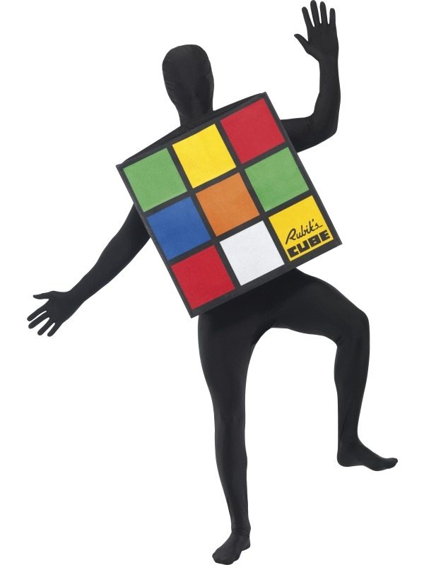 Rubik's Cube Unisex Verkleedkleding