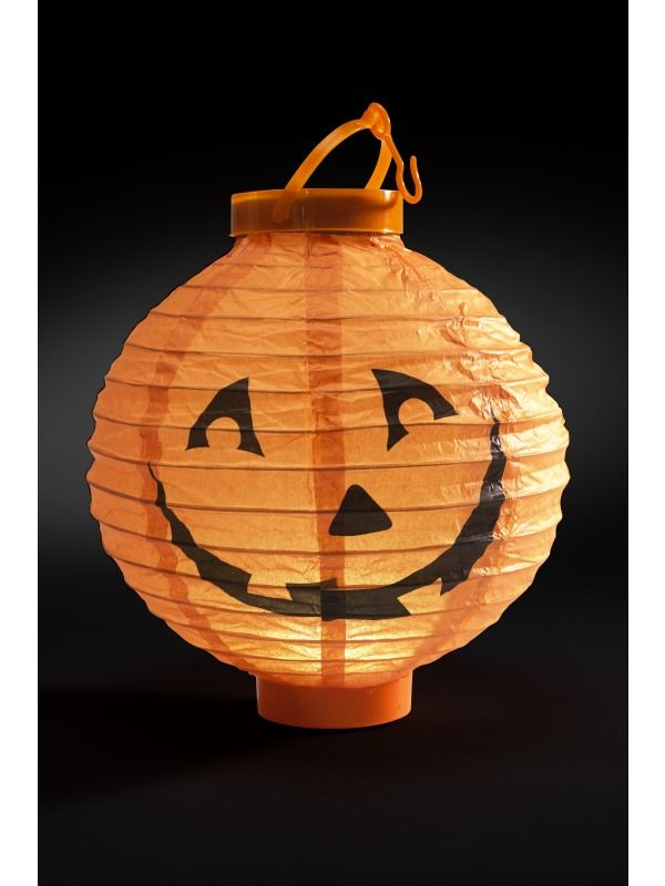 Light Up LED Paper Pumpkin Lampion