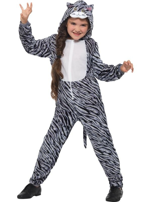 Tabby Cat Kinder Kostuum