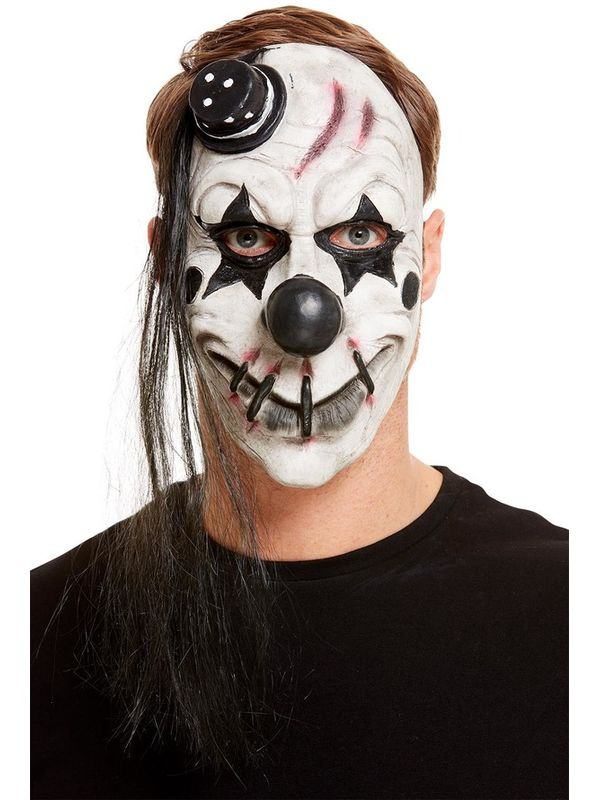 Scary Clown Latex Masker