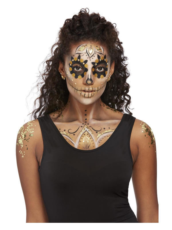 Day of the Dead Make-Up FX, Gold Kit