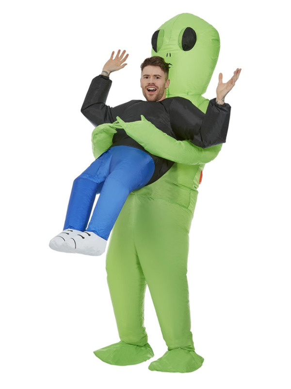 Inflatable Alien Abduction Kostuum