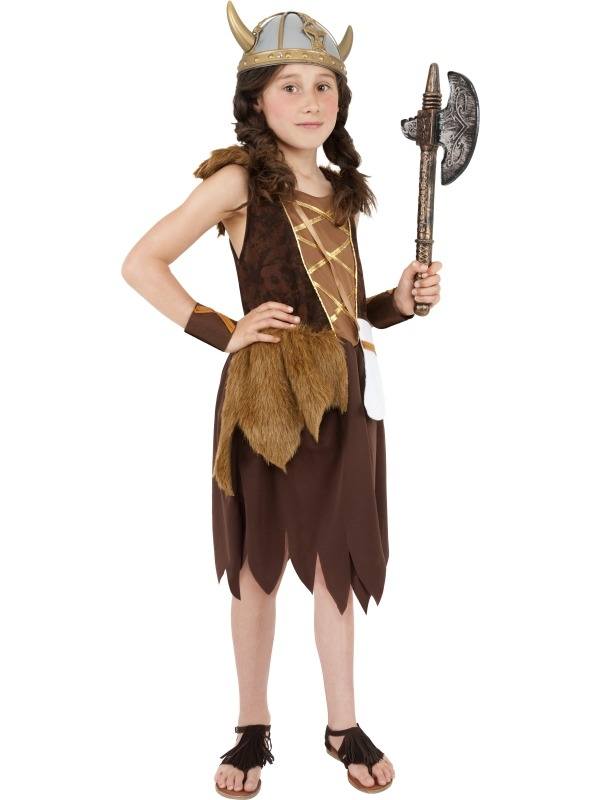 Stoer Viking Meisjes Kostuum