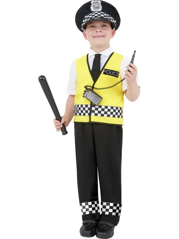 Politie Jongens Kostuum