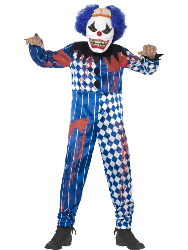 Deluxe Sinister Clown Halloween Kostuum