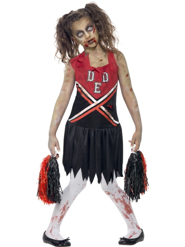 Zombie Cheerleader Kinder Kostuum