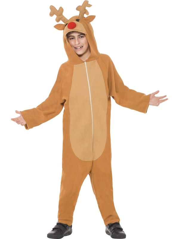 Rendier Onesie Jongens Kostuum