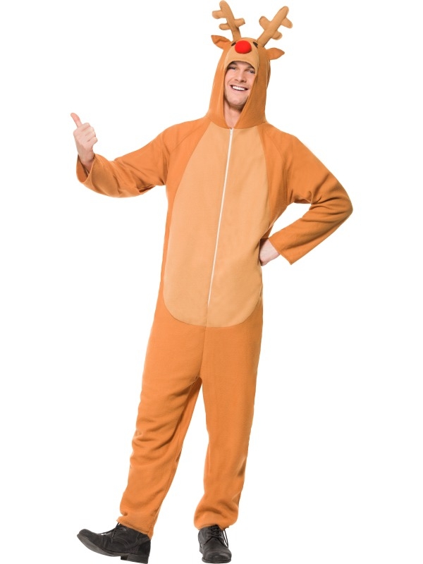 Rendier Onesie Kostuum