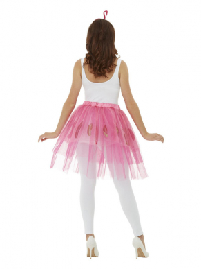  Flamingo Kit, bestaande uit de roze tutu en diadeem met flamingo.