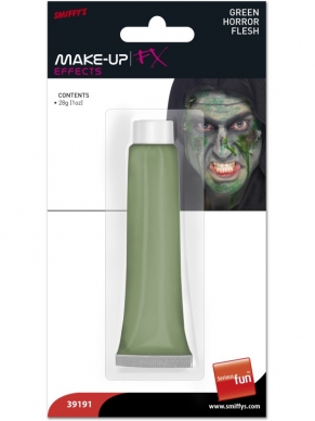 Tube met 28ml Groen Horror Flesh Nep Huid. Horror Halloween schmink Make-up.