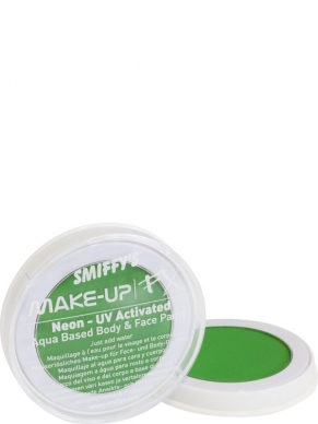 Neon Groene Make-Up FX Schmink Op Waterbasis - mooie kwaliteit schmink voor gezicht en lichaam op waterbasis (8ml).