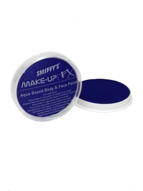 Marineblauwe Make-Up FX Schmink Op Waterbasis - mooie kwaliteit schmink voor gezicht en lichaam op waterbasis (16ml).